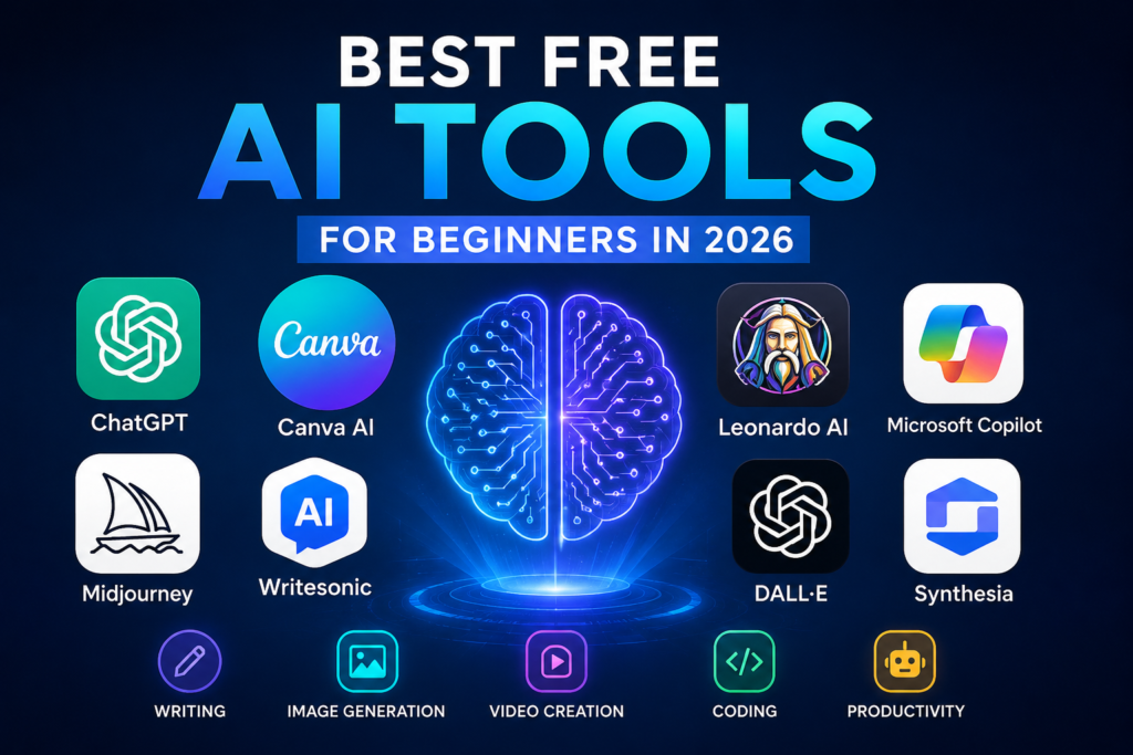 Free AI tools for beginners in 2026