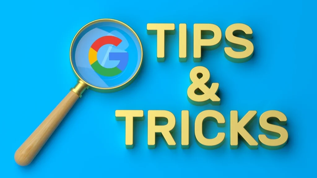 google search tips and internet productivity tricks