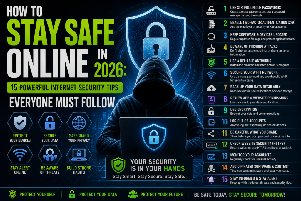 internet safety tips and online security protection in 2026