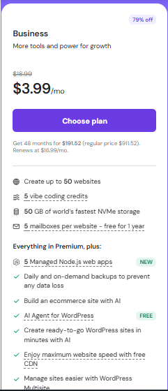 Hostinger Review 2026: Why This is the Best Hosting for Small Businesses & Beginners screenshot 2026 06 26 121547