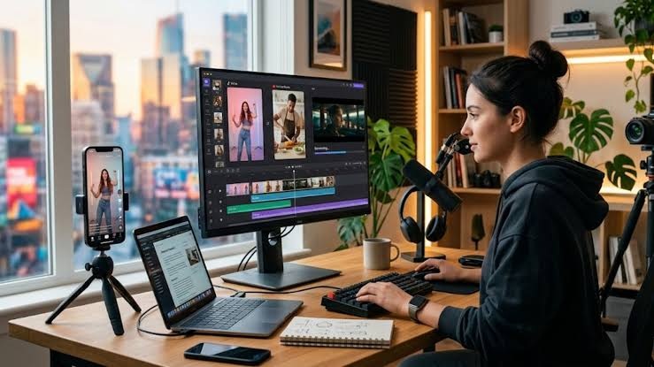 AI Side Hustles 2026: 7 Easy Ways to Earn Extra Income with Artificial Intelligence AI side hustle video editing using CapCut and Opus Clip to create shorts and earn money