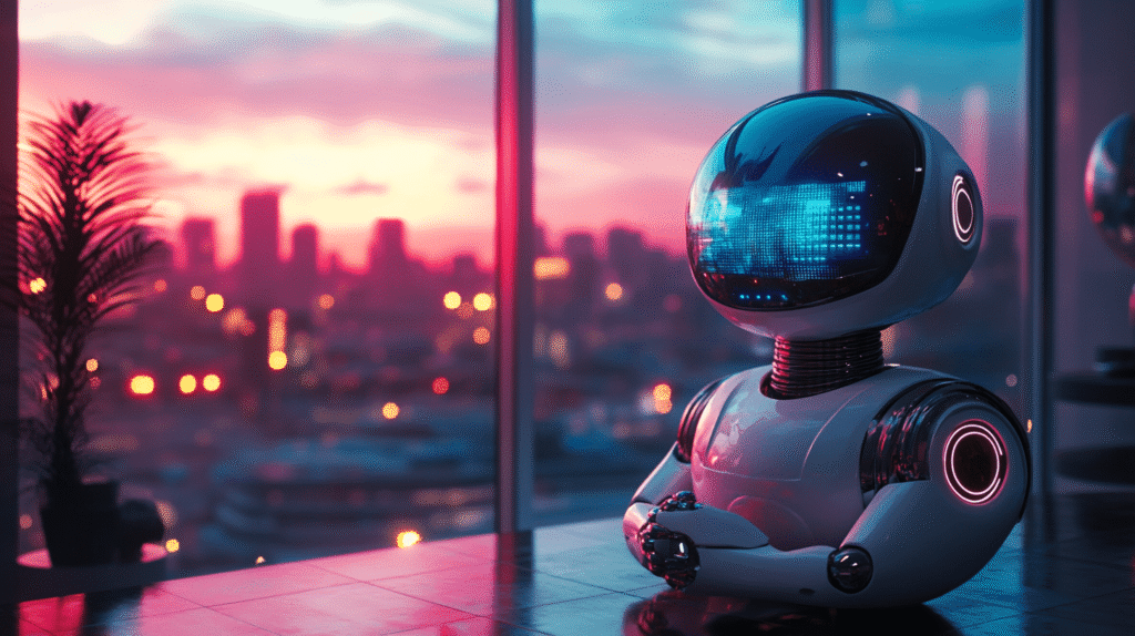 "AI Agents vs AI Assistants: The Ultimate Guide to Understanding the Critical Difference in 2026" ivan.pylypchuk a digital painting of a futuristic ai assistant e5a0e1b2 cb4a 4e6a 8ed8 d1cbf24b5afd 1