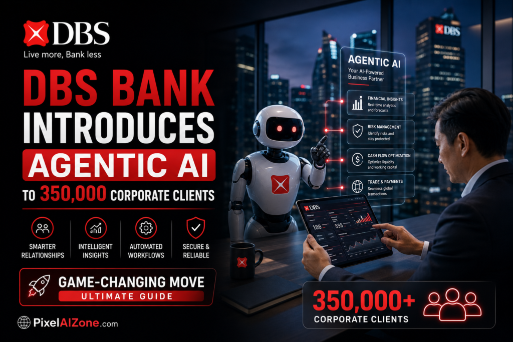 DBS Bank introduces agentic AI to 350000 corporate clients in Singapore with DBS Joy virtual assistant and digital banking interface